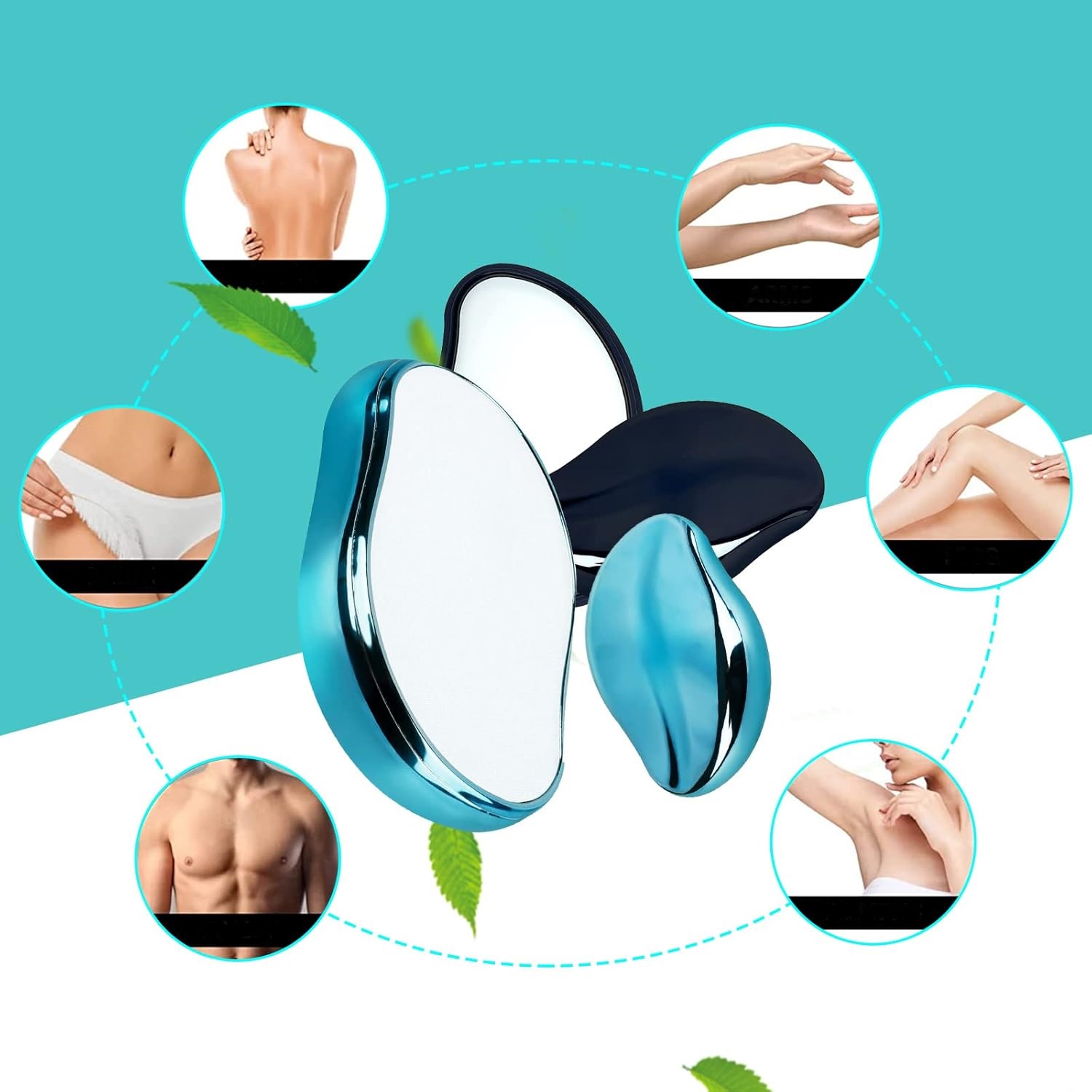 bezbolestný nanokryštalický epilátor